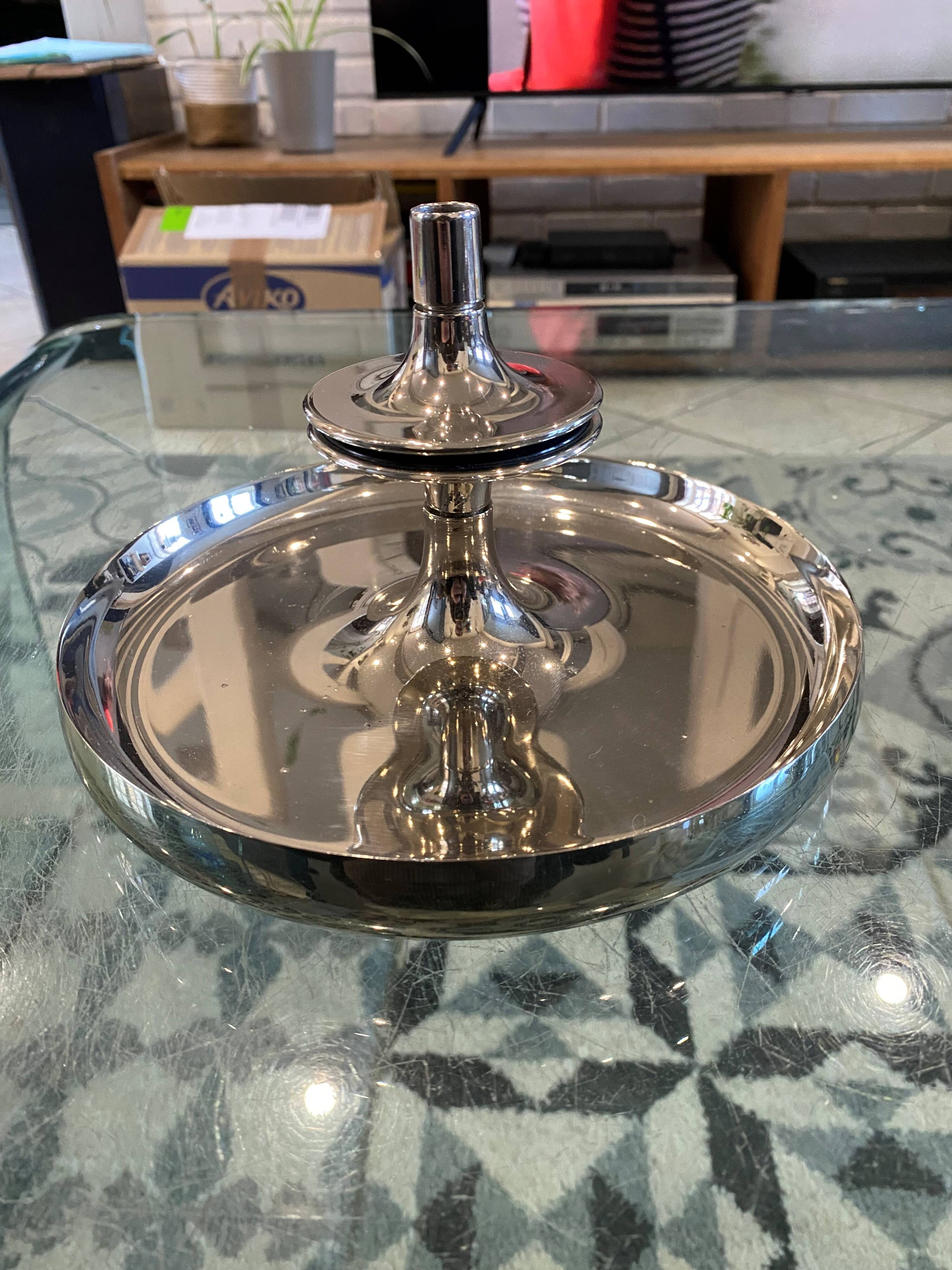 Vintage 1970s Nagel S22 modular candlestick base
