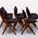 Chaises de salle à manger hollandaises Louis par Van Teeffelen pour Wébé, 1959, lot de 8
