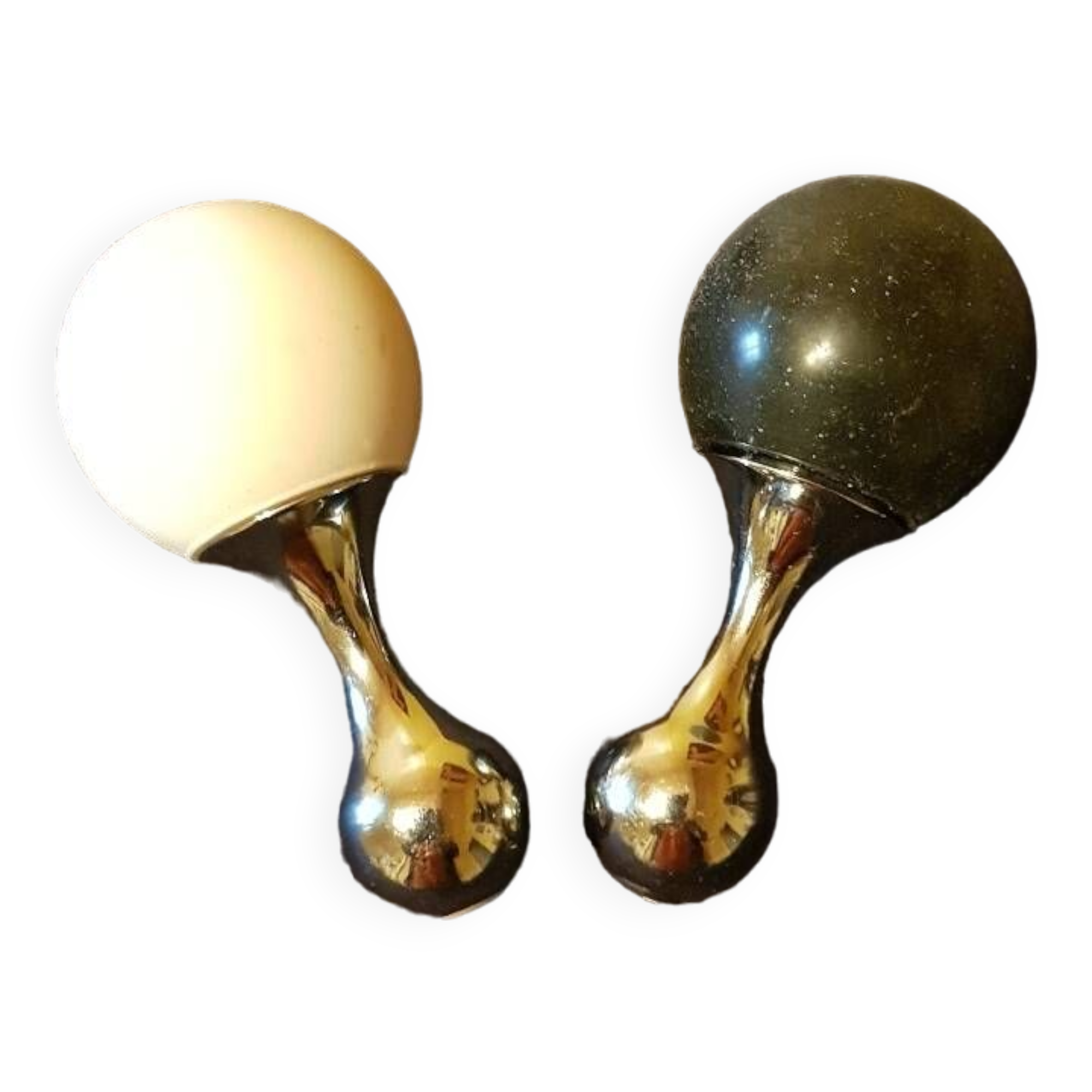 Designer salt and pepper shakers