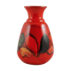 60 years red vase