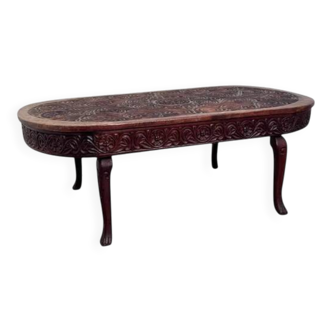 Mid century hand crafted coffee table