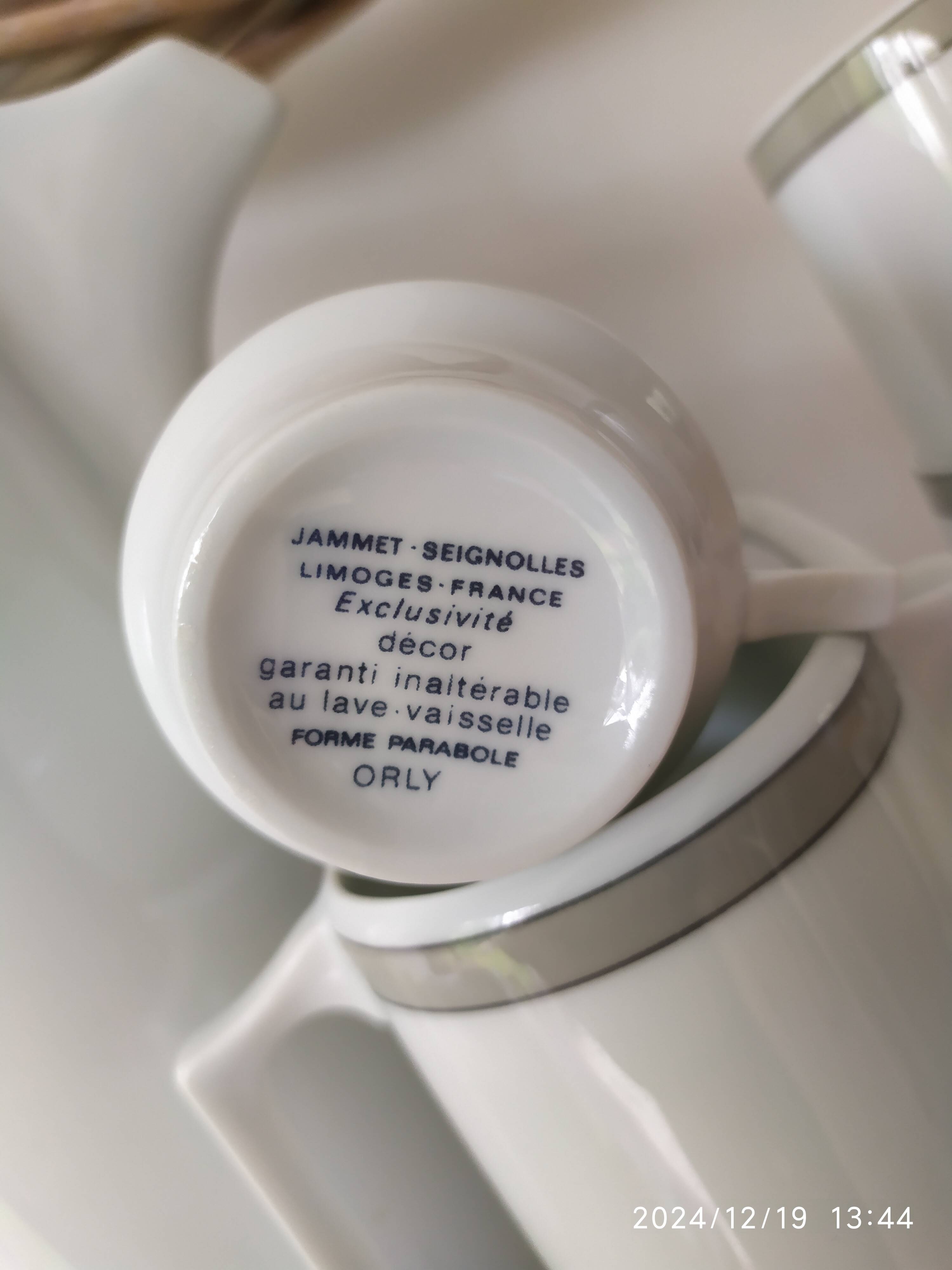 Jammet Seignolles coffee service