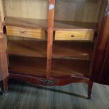 2-door marquetry cabinet