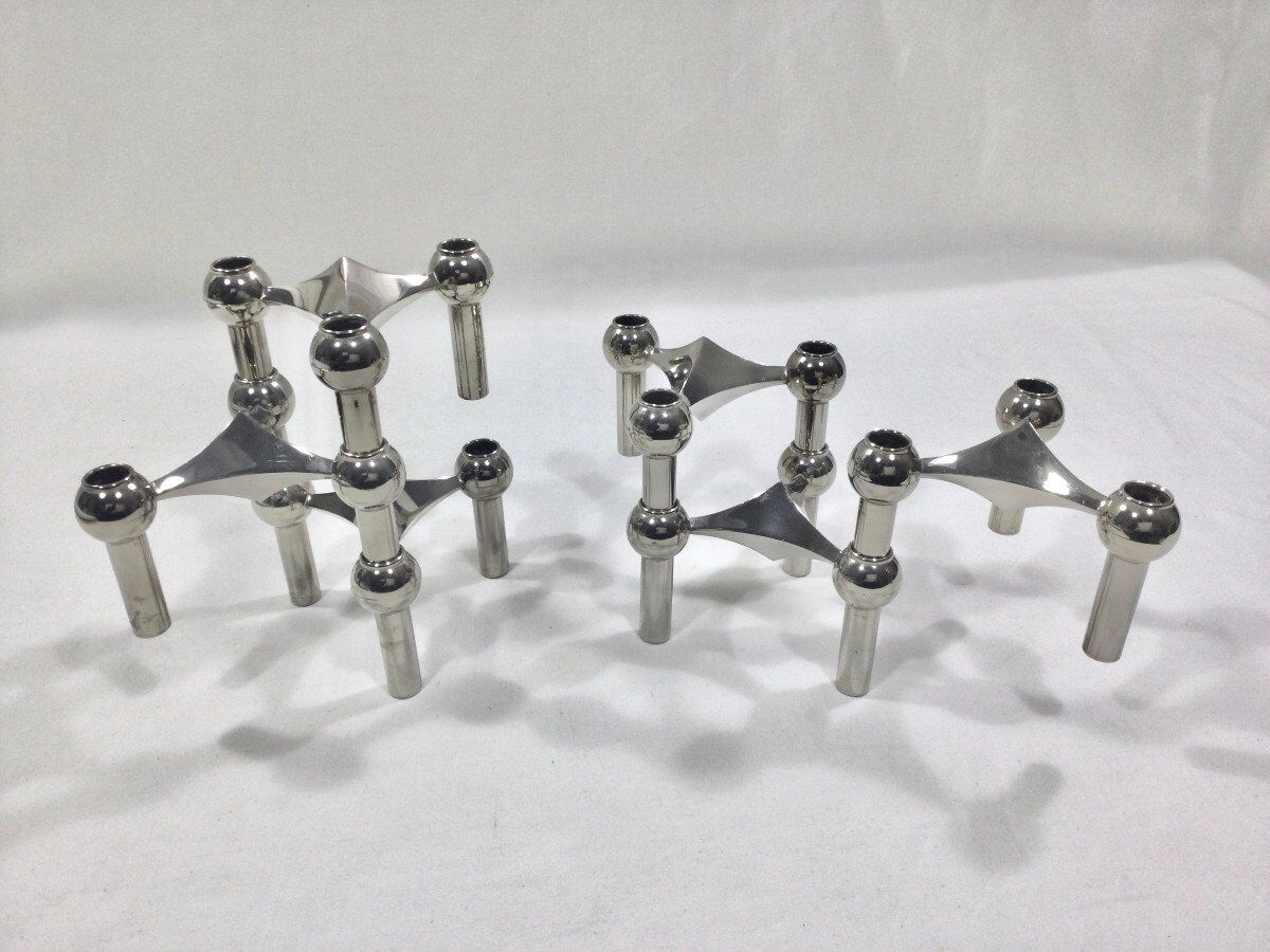 Hans Nagel And Werner Stoff - 6 Stackable Candle holdersflag