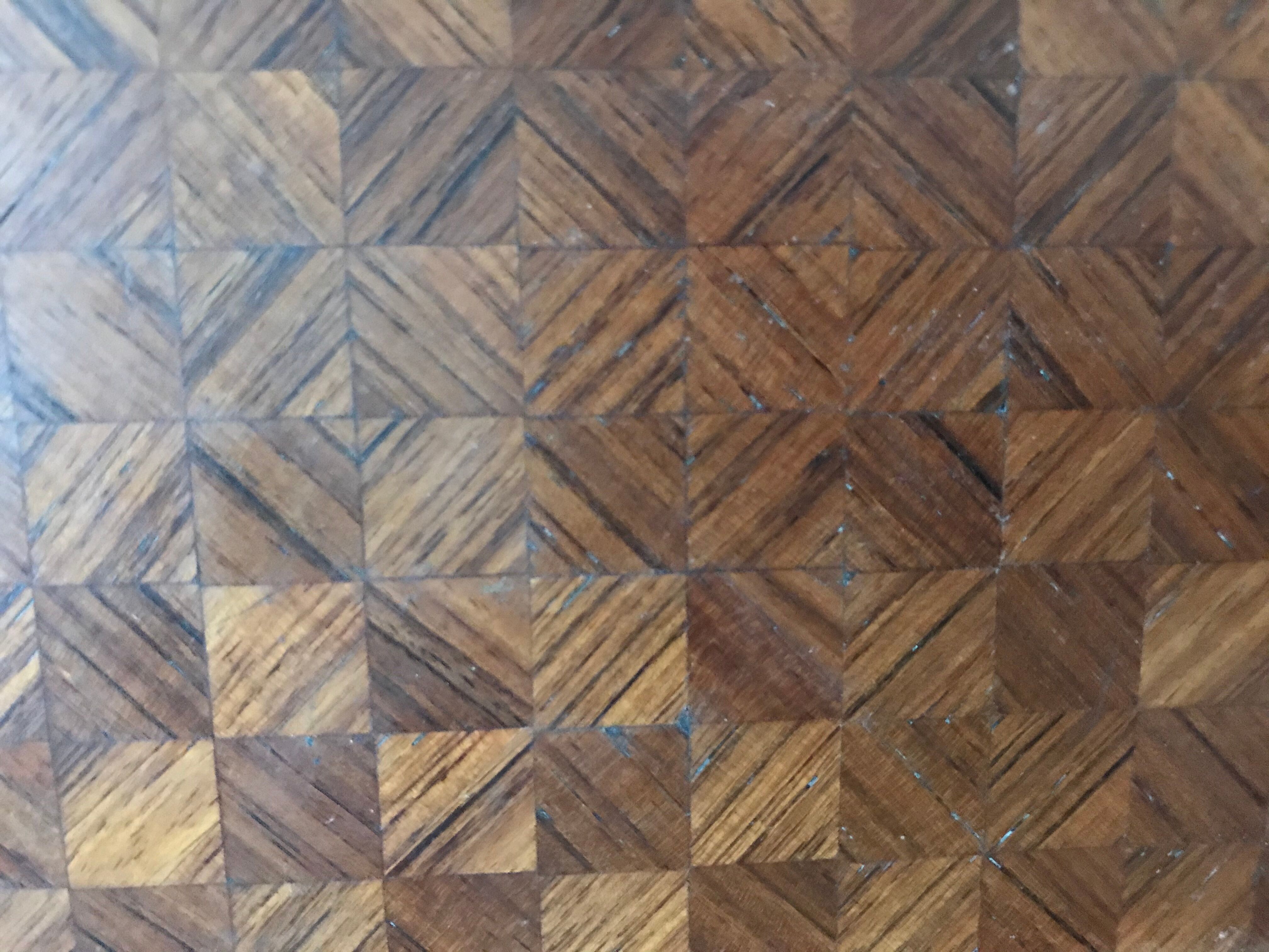 19th century marked wooden box