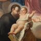 Religious subject, oil on canvas, Italy 17th-18th century