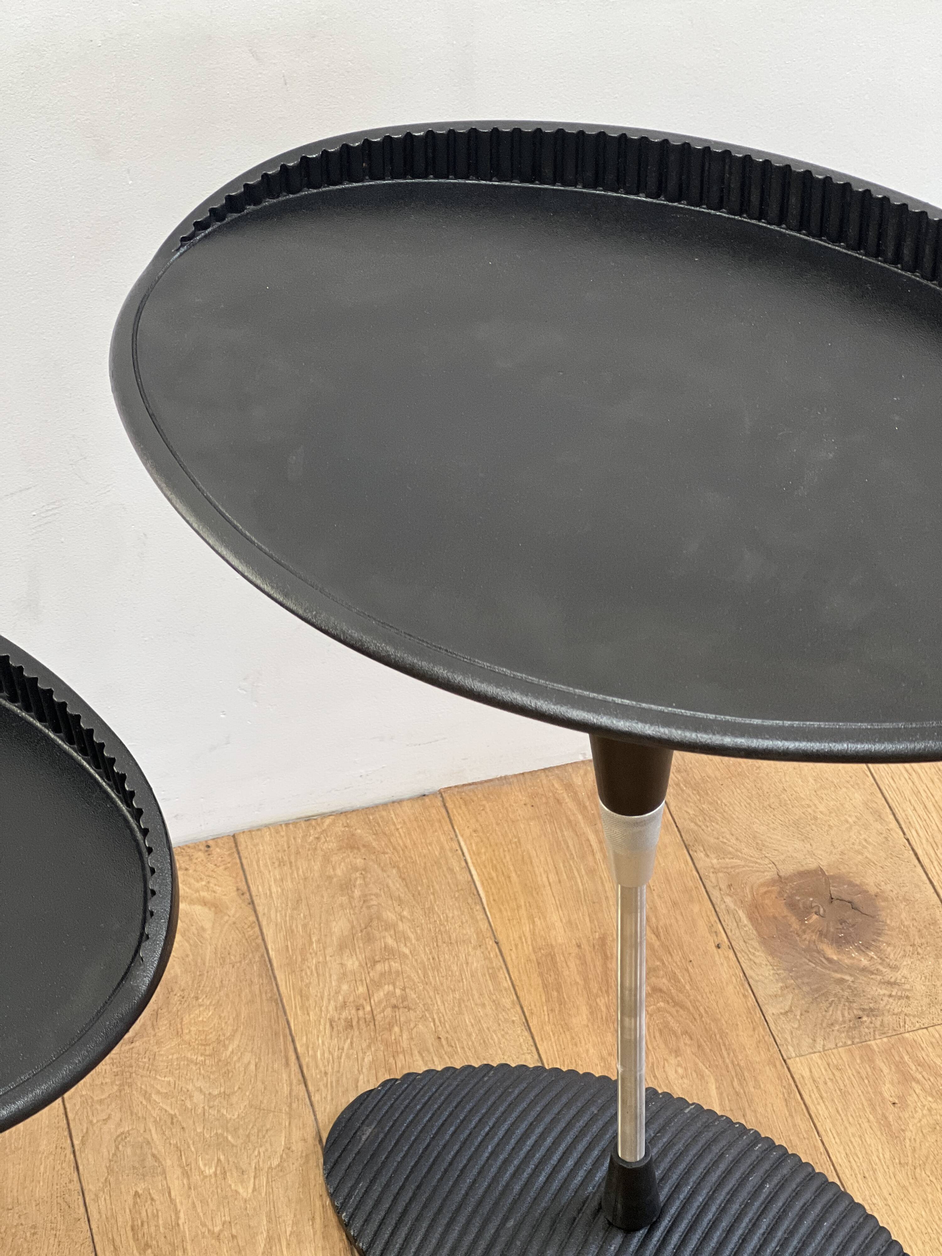 Metal and Acrylic Side Table by Starck