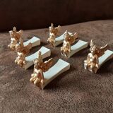 Set of 6 Happy Days knife holders