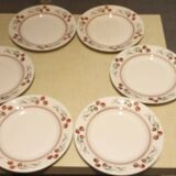 6 Villeroy & Boch art-deco dinner plates