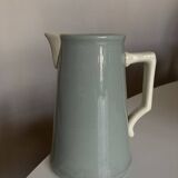 Pichet Sarreguemines Celadon neo classique 1950