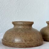 2 large stoneware bowls