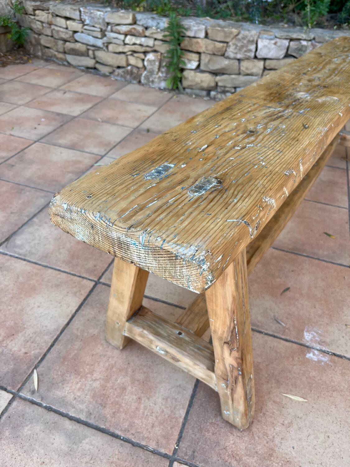 Old bench with a nice patina