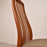 Set of 6 dining chairs, model EVA by Niels Kofoed, Denmark