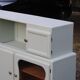 Renovated vintage buffet – Celadon Green Libéron