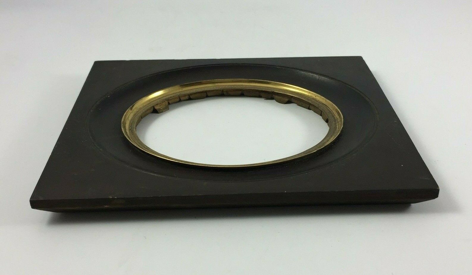 Frame of miniature wood and brass dore debut XlXeme