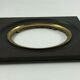 Frame of miniature wood and brass dore debut XlXeme