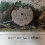 Old map Drôme