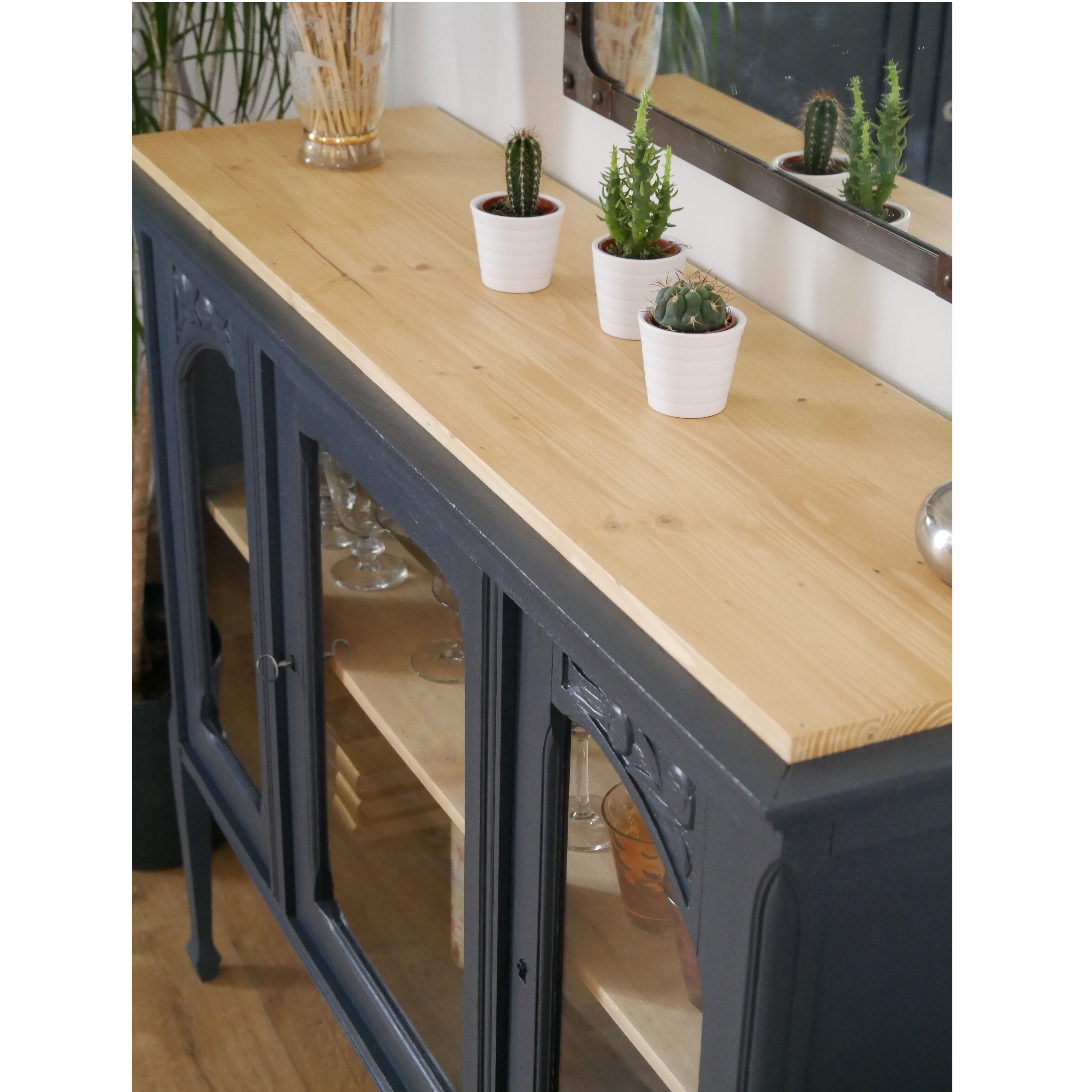 Buffet console vintage 40s