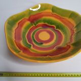 Coupe à fruits colorée "Flamenco" 33 cm