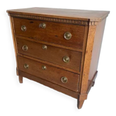 Commode en chêne ancien Louis XVI
