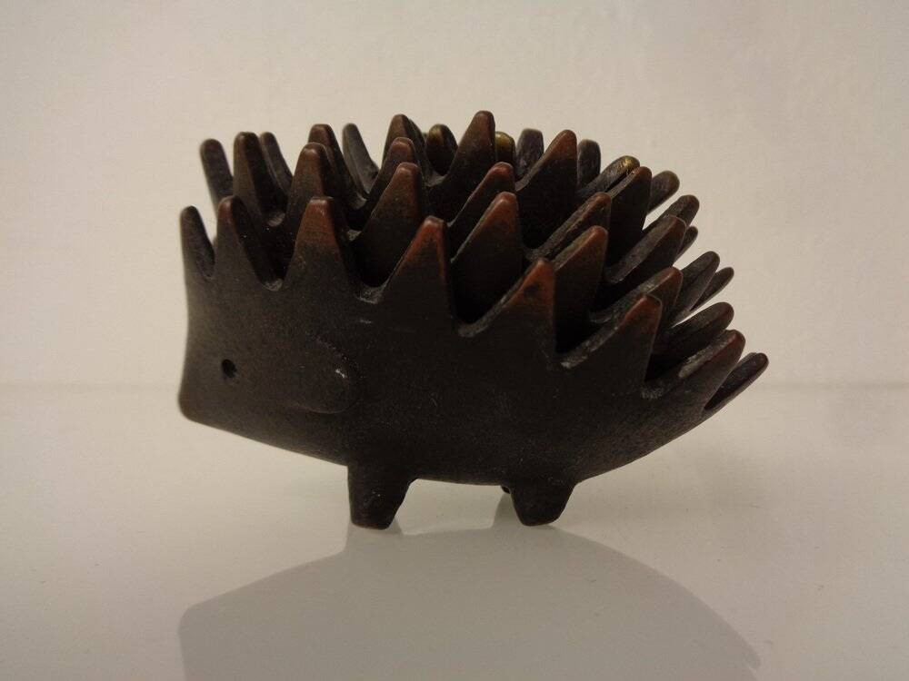 Hedgehog Ashtrays, 1950s, Set of 6