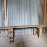 Superbe établi wabi sabi banc de lit ...