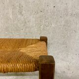 Mulched bench