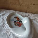 Duck-shaped foie gras dish, Sologne porcelain