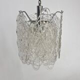 Spun Sugar Pendant by Vistosi for Mazzega, 1960s