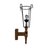 Guillerme et Chambron oak single wall light