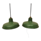 Pair of industrial lamps