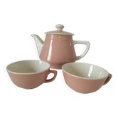 Teapot & duo cups Villeroy & Boch powder pink –
