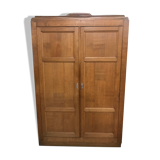 Wardrobe - Vintage solid oak pendant 1950