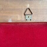 Handcrafted wooden mirror