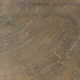 Table basse en laiton gravé par Christian Krekels, Belgique, 1990