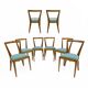 Eight Dining Chairs PONTI 940 by Gio Ponti for BBB Italia