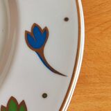 Set of porcelain plates with a frieze from Royal Limoges.