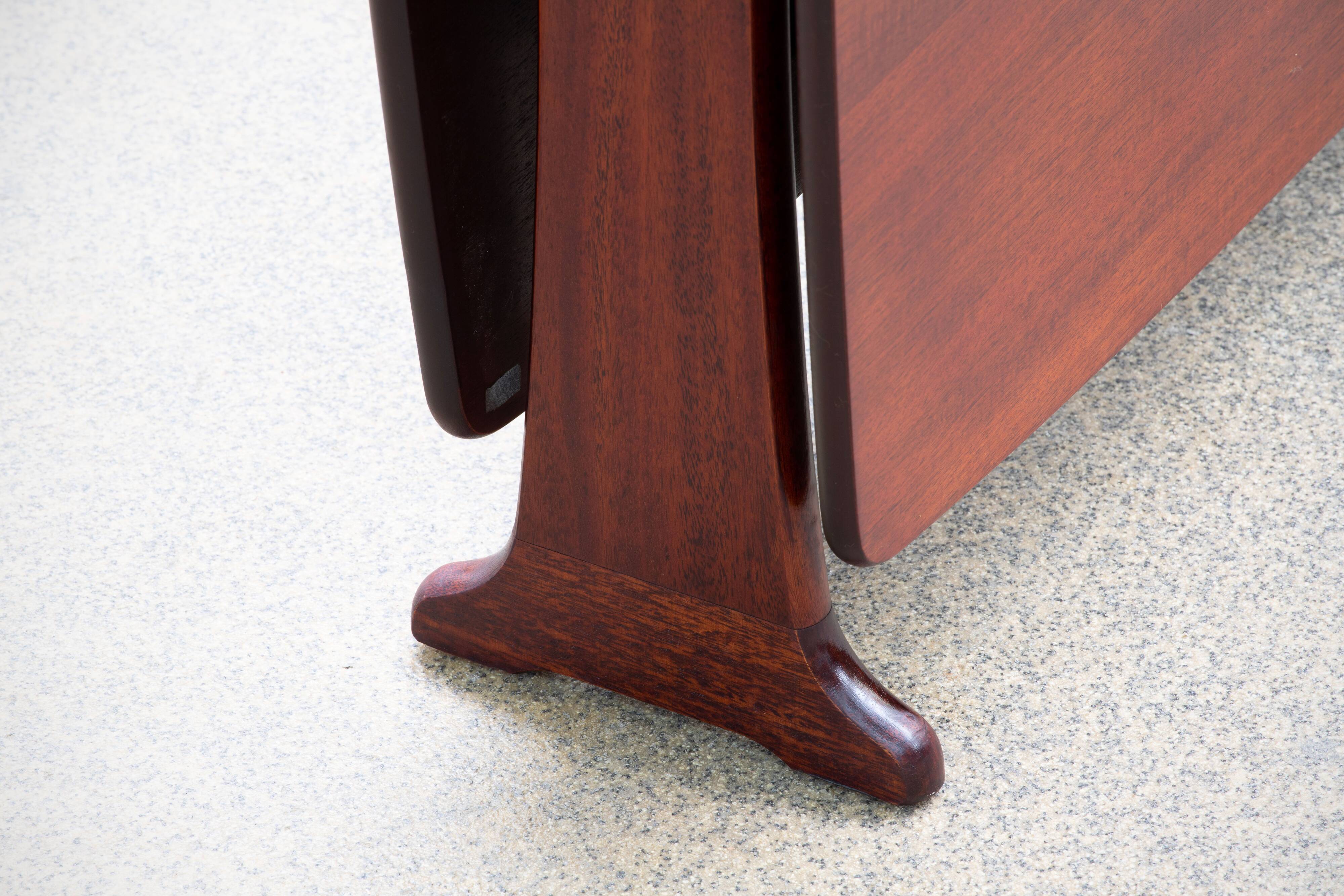 Scandinavian vintage folding table 1960