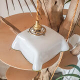 Vintage square hanging lamp