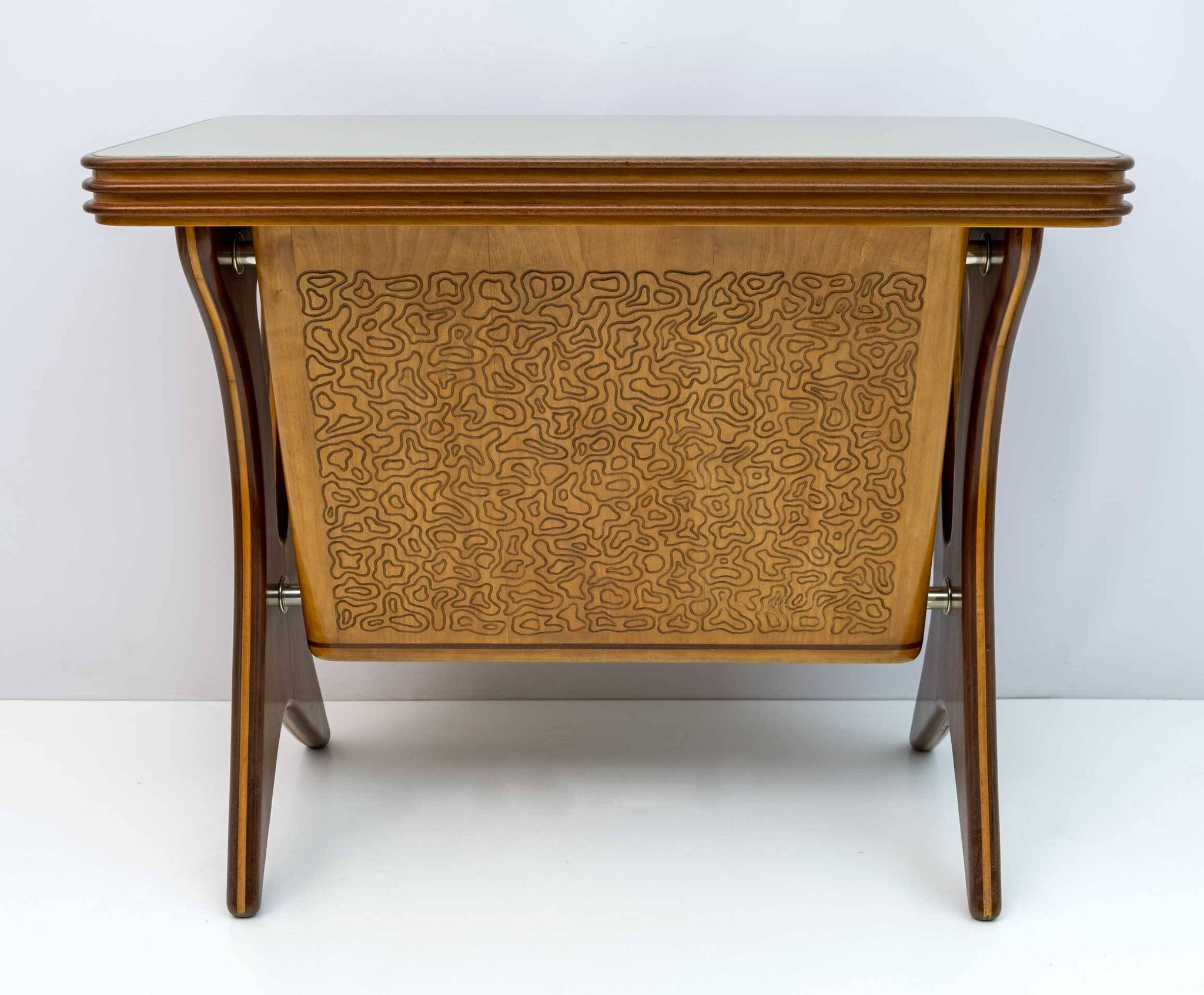 Mid-Century Modern Italian Shop Counter Cash Desk, 1950s