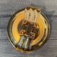 Art Deco glass bowl