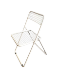 Folding metal chair design niels gammelgaard *vintage