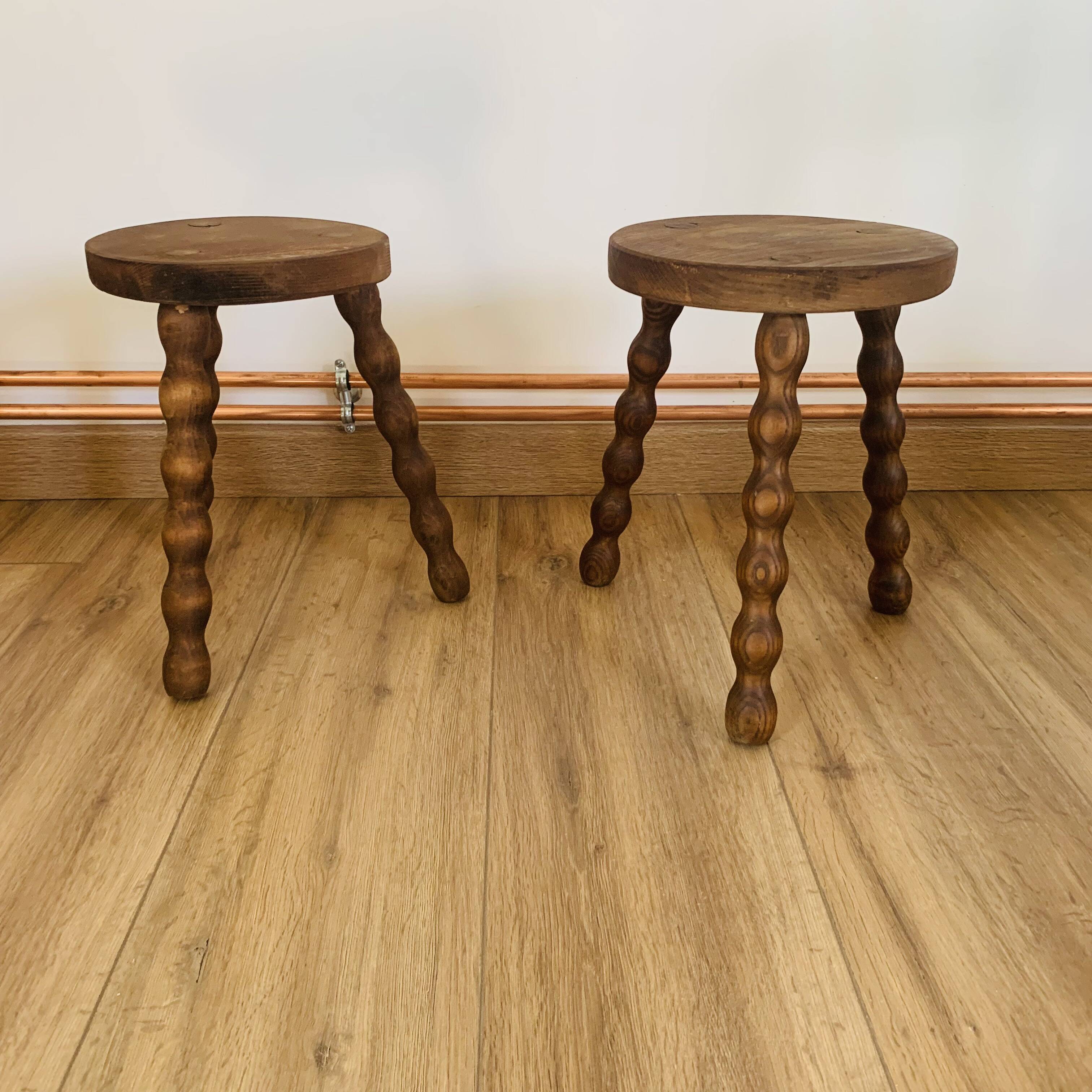 Paire de tabourets