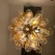 Murano Glass Feather Chandelier 1970’s