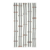 Vintage Turkish Oushak Handmade Wool Cotton White Kilim Area Rug 170x330