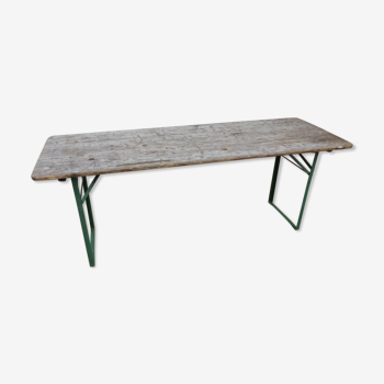 Table de jardin pliante