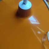 Large vintage metal pendant light