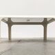 Demetrio lounge coffee table from the Italian space age of the mid-century by Vico Magistretti for Artemide.