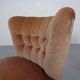 Mohair Club Chairs by Adolf Wrenger, Germany, 1950s, Set of 2