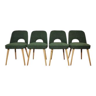 Lot de4 chaises de salle à manger par Oswald Haerdtl